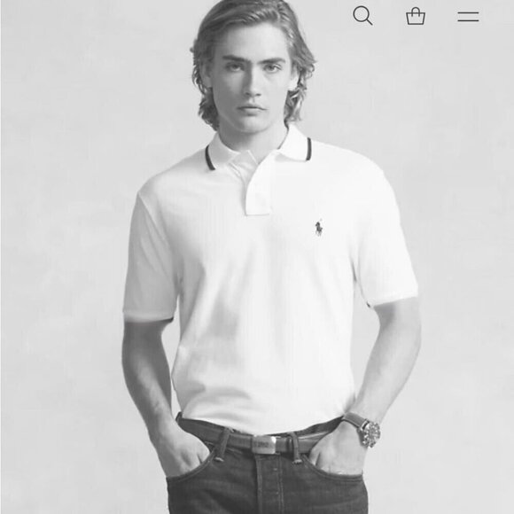 Polo Ralph Lauren Tailored Fit Performance Polo Shirt - Picture 1 of 9
